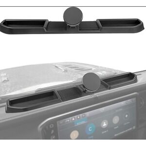Jeep Wrangler‎ JL Gladiator JT 2024-2025 Dash Tray Magnetic Phone Mount Holder